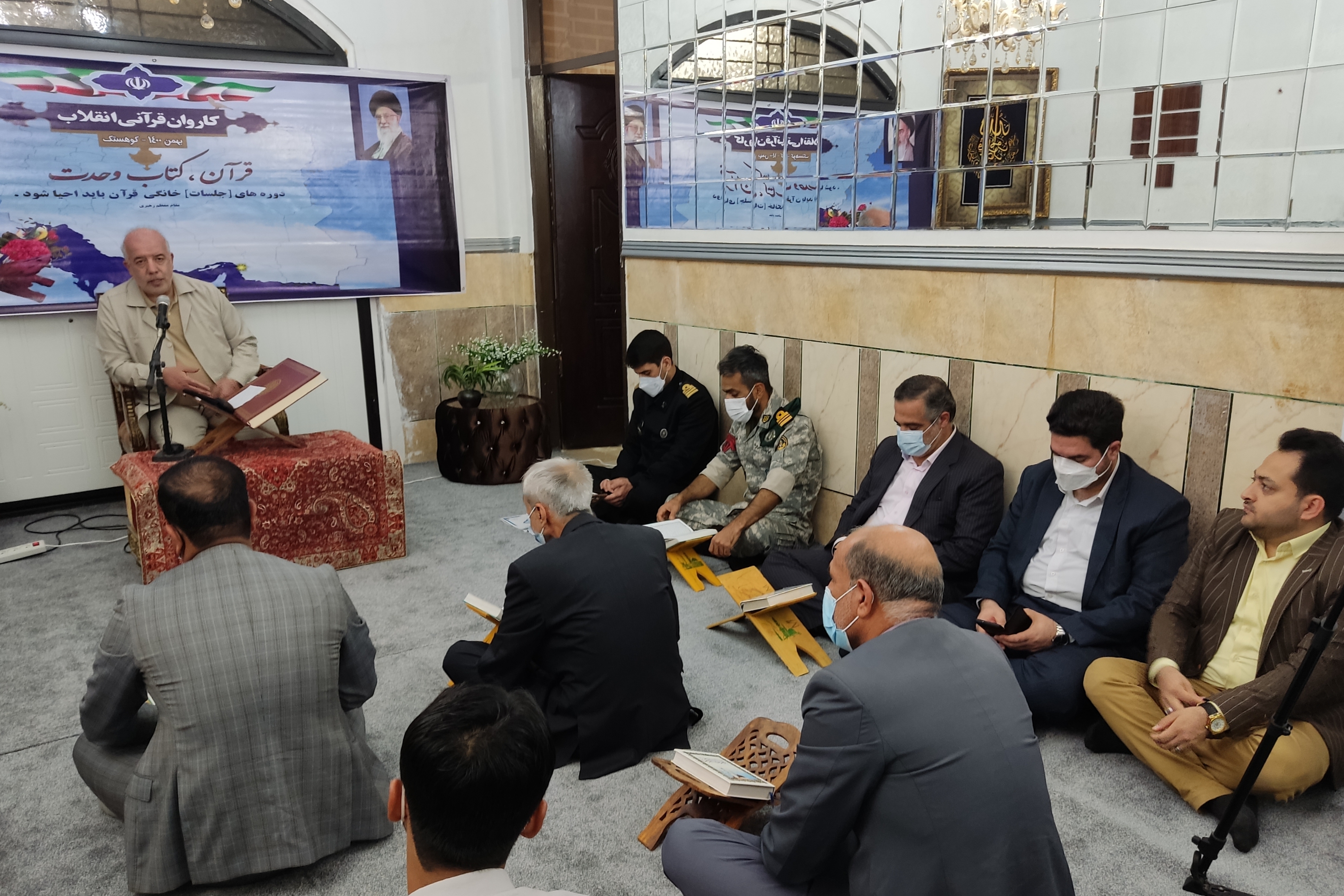 از بندرعباس تا کوهستک با کاروان قرآنی انقلاب