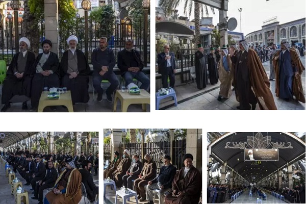 مجلس بزرگداشت آیت‌الله صافی گلپایگانی در کربلا برگزار شد + عکس