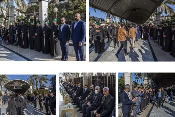 مجلس بزرگداشت آیت‌الله صافی گلپایگانی در کربلا برگزار شد + عکس