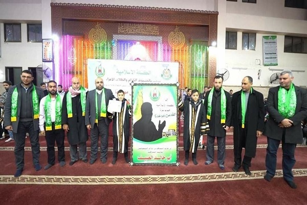 تکریم از فرزندان ممتاز و قرآنی رزمندگان فلسطینی در غزه + فیلم تکریم از فرزندان ممتاز و قرآنی رزمندگان فلسطینی در غزه + فیلم