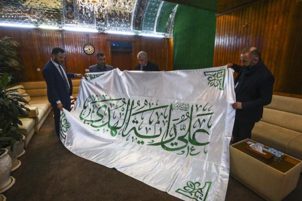 پرچم «علیٌ رایة الهدی» پرچم «علیٌ رایة الهدی»