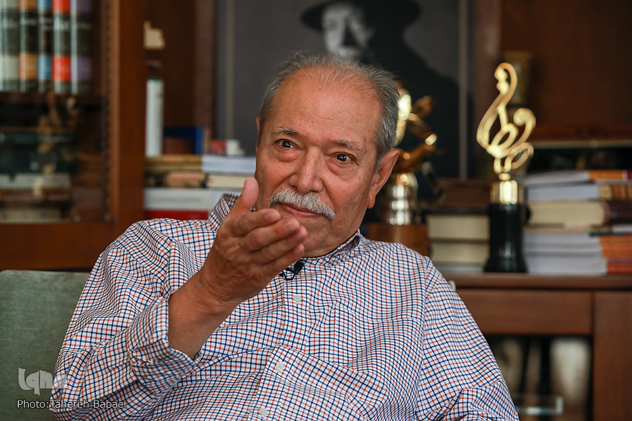 پای سخن پدر سینمای ایران