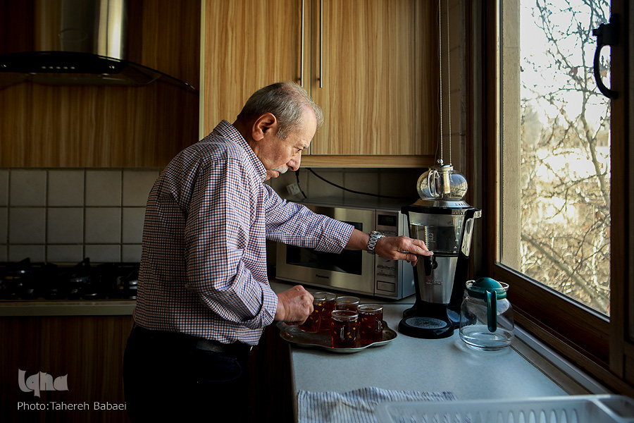 پای سخن پدر سینمای ایران
