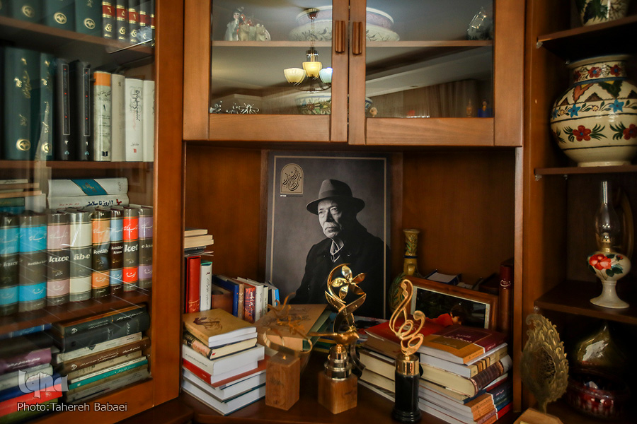 پای سخن پدر سینمای ایران