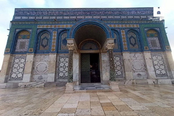 بارندگی&zwnj;ها مصلای مروانی مسجد&zwnj;الاقصی را در معرض تخریب قرار داد + فیلم