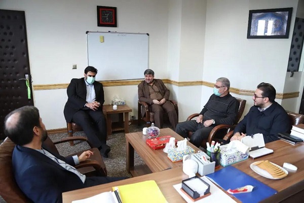 دیدار «حامد شاکرنژاد» با رئیس مرکز امور قرآنی اوقاف