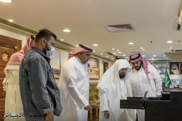 افتتاح سنسور حرارتی درهای مسجد الحرام