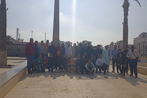 بازدید شرکت کنندگان در مسابقات قرآن پورت سعید از دیدنیهای مصر بازدید شرکت کنندگان در مسابقات قرآن پورت سعید از دیدنیهای مصر