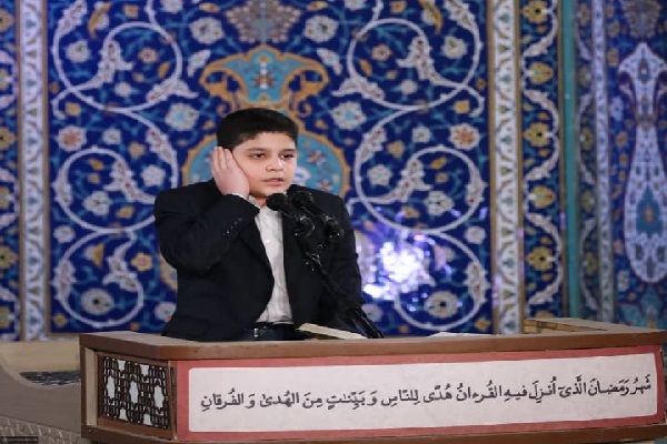 محمدرضا جعفرپور نماینده ایران در مسابقات بین المللی قرآن دانش آموزی 