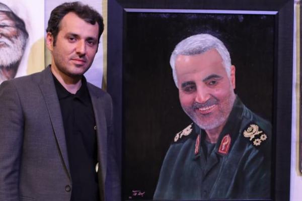 حراج تابلوی نقاشی به نیت امام علی (ع) و به نفع زنداییان جرائم غیرعمد