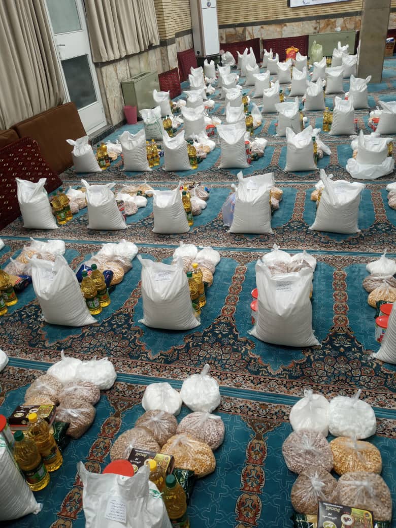 مشارکت شورای قرآنی منطقه ۱۳ در طرح کرامت کمک مومنانه