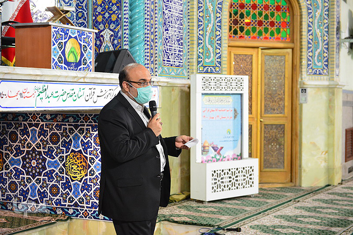 معتز آقایی، حافظ کل قرآن