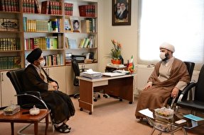 دیدار رئیس سازمان تبلیغات اسلامی با امام‌جمعه ارومیه