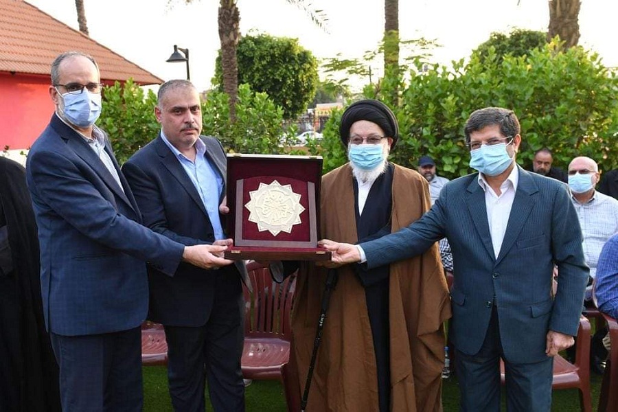 افتتاح بوستان امام رضا(ع) در منطقه «غُبيری» لبنان + عکس