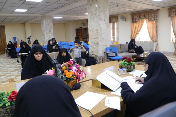 آزمون مقدماتی طرح ملی حفظ قرآن کریم بانوان عراقی برگزار شد + عکس
