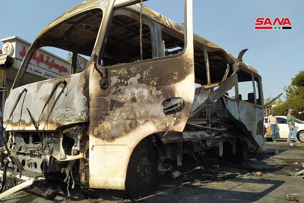 انفجار در دمشق يك کشته و 3 زخمی برجای گذاشت