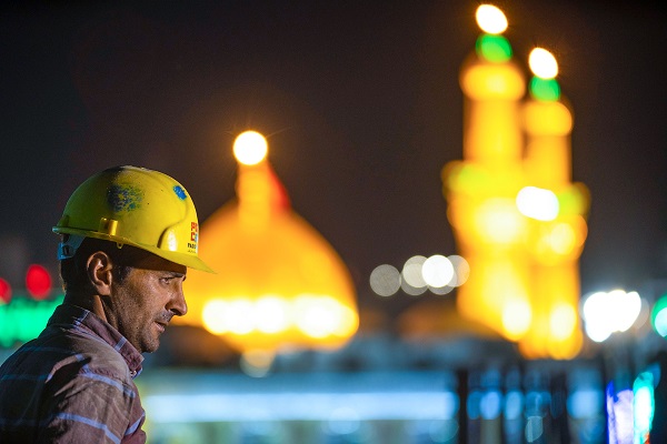 سازه جدید &laquo;تل زینبیه&raquo; به مرحله نماکاری رسید+عکس و فیلم