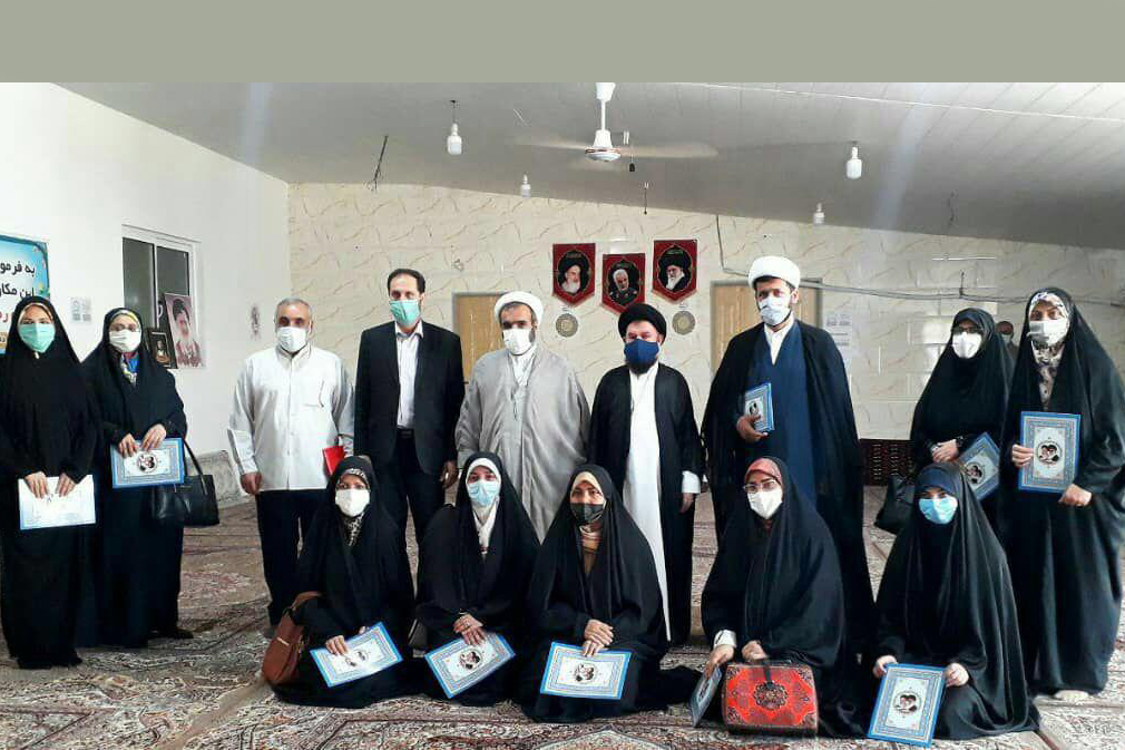 تجلیل از نفرات برتر مهد قرآن بهشهر در مسابقات اوقاف