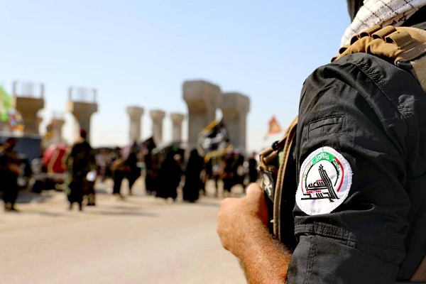 مجاهدت‌های شبانه روزی رزمندگان الحشد الشعبی برای تامین امنیت اربعین امام حسین(ع)