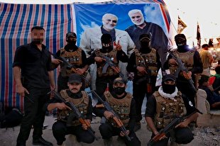 تلاش شبانه‌روزی رزمندگان الحشد برای تأمین امنیت زیارت اربعین + عکس