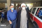 گزارش تصویری| بازدید آیت‌الله صفایی بوشهری از اورژانس بوشهر