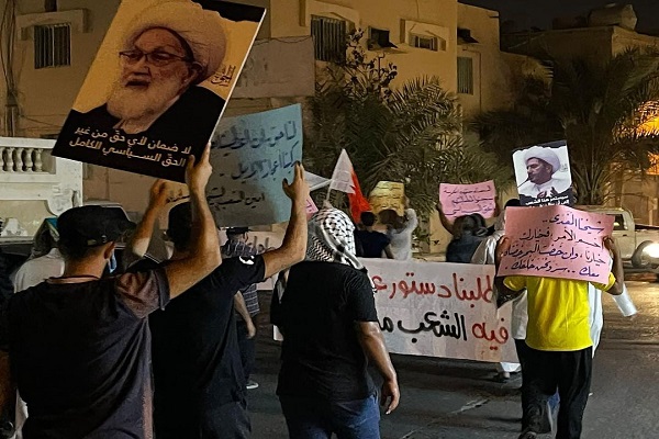 اعلام حمایت مردم بحرین از بیانات آیتالله شیخ عیسی قاسم