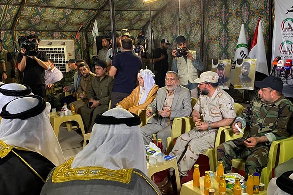 تضمین شیوخ عشائر «الطارمیه» برای همکاری اطلاعاتی با الحشد الشعبی + عکس