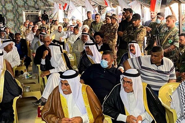 تضمین شیوخ عشائر «الطارمیه» برای همکاری اطلاعاتی با الحشد الشعبی + عکس