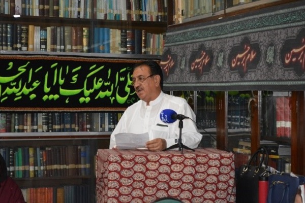 برگزاری «شب شعر عاشورایی» درپیشاور پاکستان + عکس برگزاری «شب شعر عاشورایی» درپیشاور پاکستان + عکس