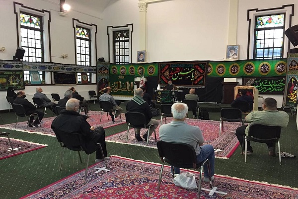 مراسم عزاداری دهه دوم محرم در لندن برگزار شد + عکس