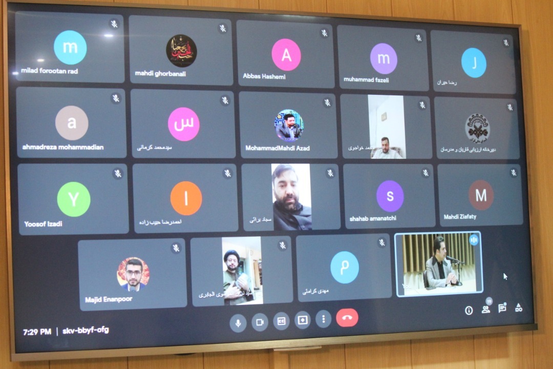 فوری//نزارپور موسوی دعاخوان منتخب چهارمین جلسه ارتقاء دعاخوانان