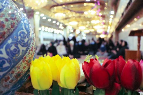 جشن سالروز تاجگذاری حضرت مهدی (عج) در حرم مطهر حضرت عباس برگزار شد + عکس