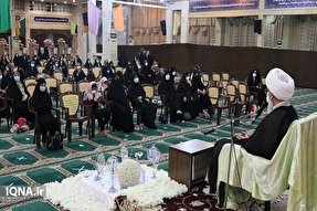 عکس | جشن بیعت و نشست بانوان با آیت‌الله صفایی بوشهری