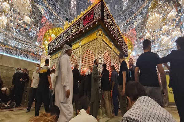 عکس | حال و هوای زائران اربعین در سامراء و کاظمین عکس | حال و هوای زائران اربعین در سامراء و کاظمین