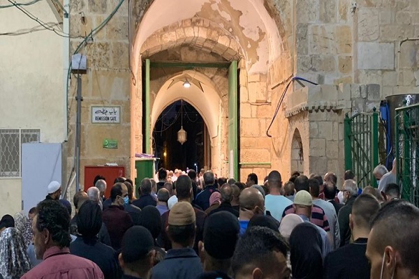 همبستگی با اسرای فلسطینی در مسجدالاقصی و مسجد حضرت ابراهیم(ع)