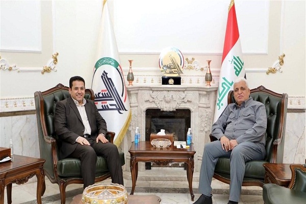دیدار نمایندگان الحشد الشعبی با هیئت نمایندگی شیعه عراق دیدار نمایندگان الحشد الشعبی با هیئت نمایندگی شیعه عراق