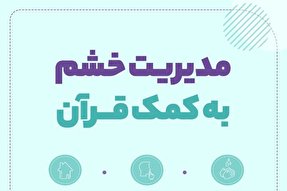 اینفوگرافیک‌ | مدیریت خشم به کمک قرآن