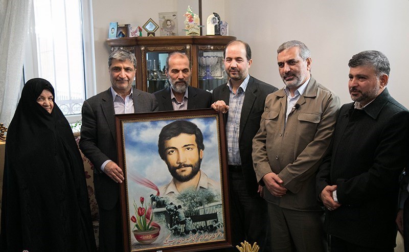 دیدار با خانواده شهید مهدی رجب بیگی