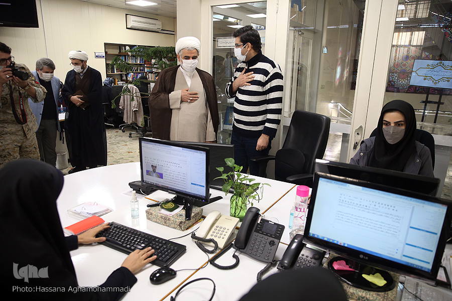 بازدید رئیس اداره عقیدتی سیاسی نیروی دریایی ارتش از ایکنا