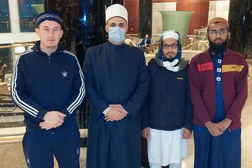 شرکت‌کنندگان در مسابفات بین‌المللی قرآن مصر 