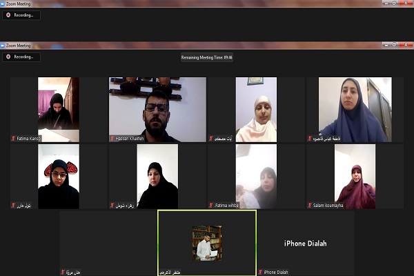 دوره آموزش مجازی ویژه بانوان معلم قرآن در لبنان 