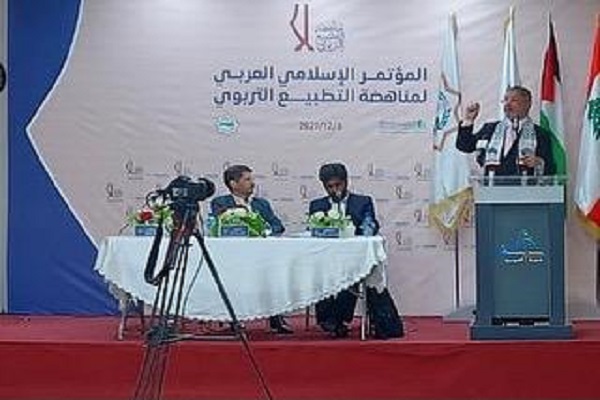 خامه‌یار: دشمن با القای مفاهیم فریبنده، به دنبال بسترسازی برای عادی‌سازی روابط با رژيم صهيونيستی است + عکس و فیلم