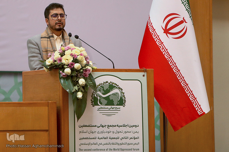 ابراهیم الدیلمی ، سفیر یمن در تهران در همایش هفته بسیج