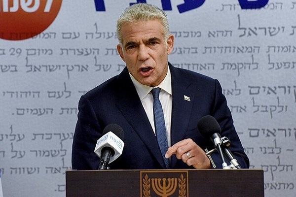 یائیر لاپید، وزیر خارجه رژیم صهیونیستی