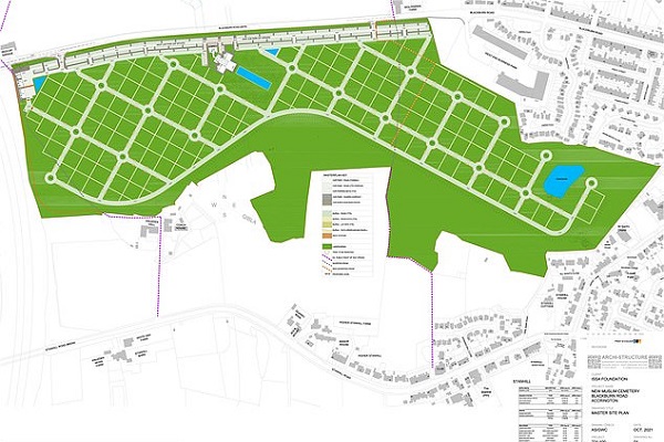 رونمایی از طرح بزرگترین قبرستان مسلمانان اروپا در انگلیبس