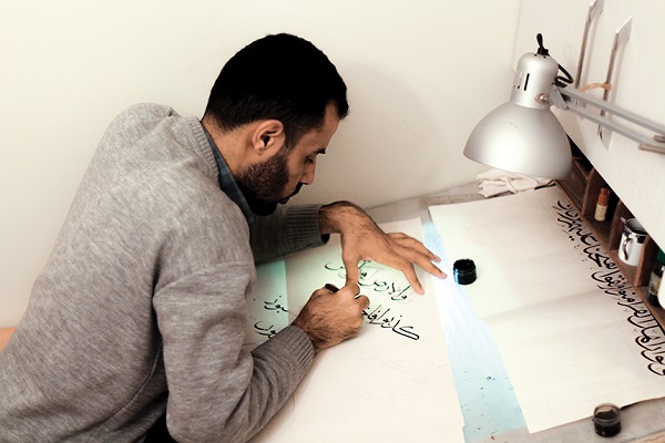 خوشنویس یمنی