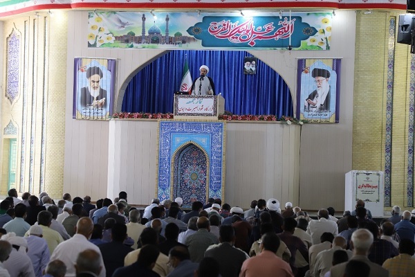 عکس | برپایی نماز جمعه در زاهدان