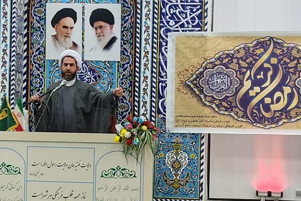 حجت‌الاسلام منصوری، امام‎جمعه طارم