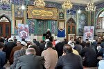 عکس | گرامیداشت شهدای روحانی حرم رضوی در گلستان