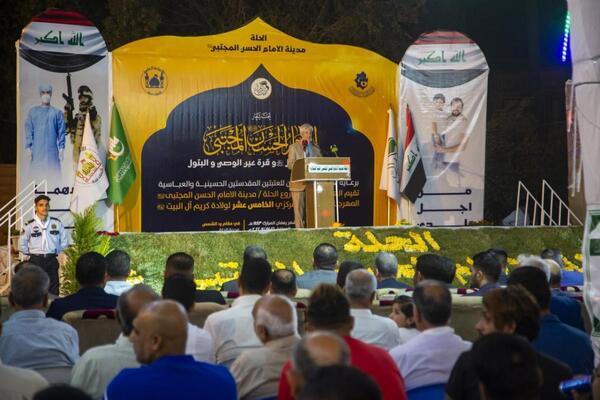 برپایی جشنواره فرهنگی سالانه ولادت کریم اهل بیت (ع) در حله عراق